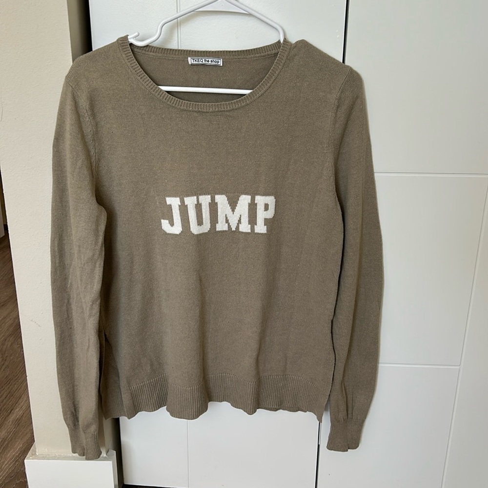 TKEQ crew neck sweater